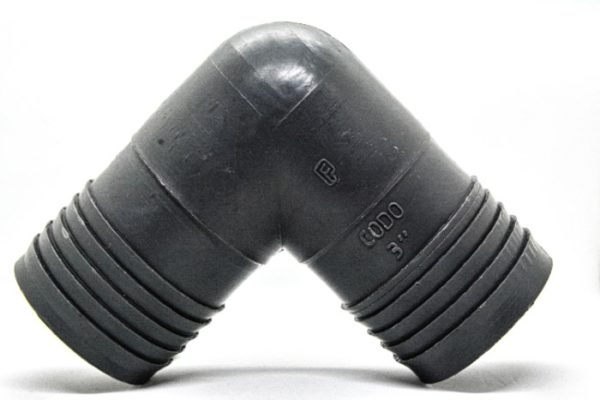 CODO FLEX GRIS PP 3″ X 1 UNID (SILVER)